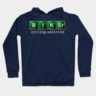 Cool Tees Club Cyclist Bike Science Graphic Biker T-Shirt Hoodie